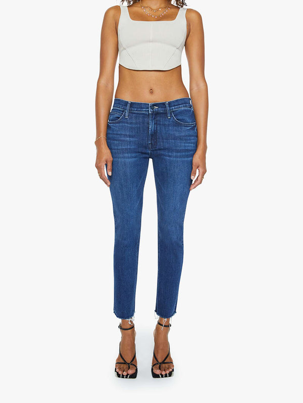 The Mid Rise Dazzler Ankle Fray Jean - Fancy Meeting You Here