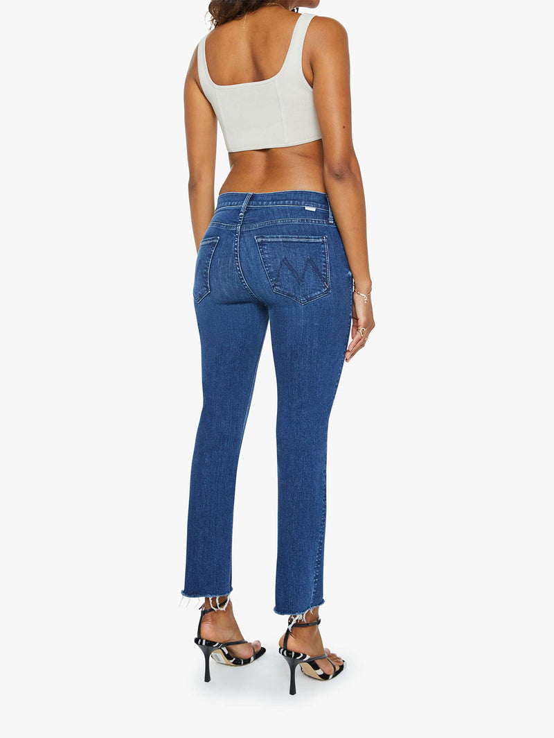 The Mid Rise Dazzler Ankle Fray Jean - Fancy Meeting You Here