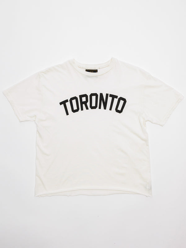 Toronto Tee - Antique White-Retro Brand Black Label-Over the Rainbow