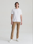 Tellis Modern Slim Pant - Sulfur Light Truffle Corduroy-AG Jeans-Over the Rainbow