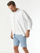 Jacob Crop Short - Mountain Spring Twill-Mavi-Over the Rainbow