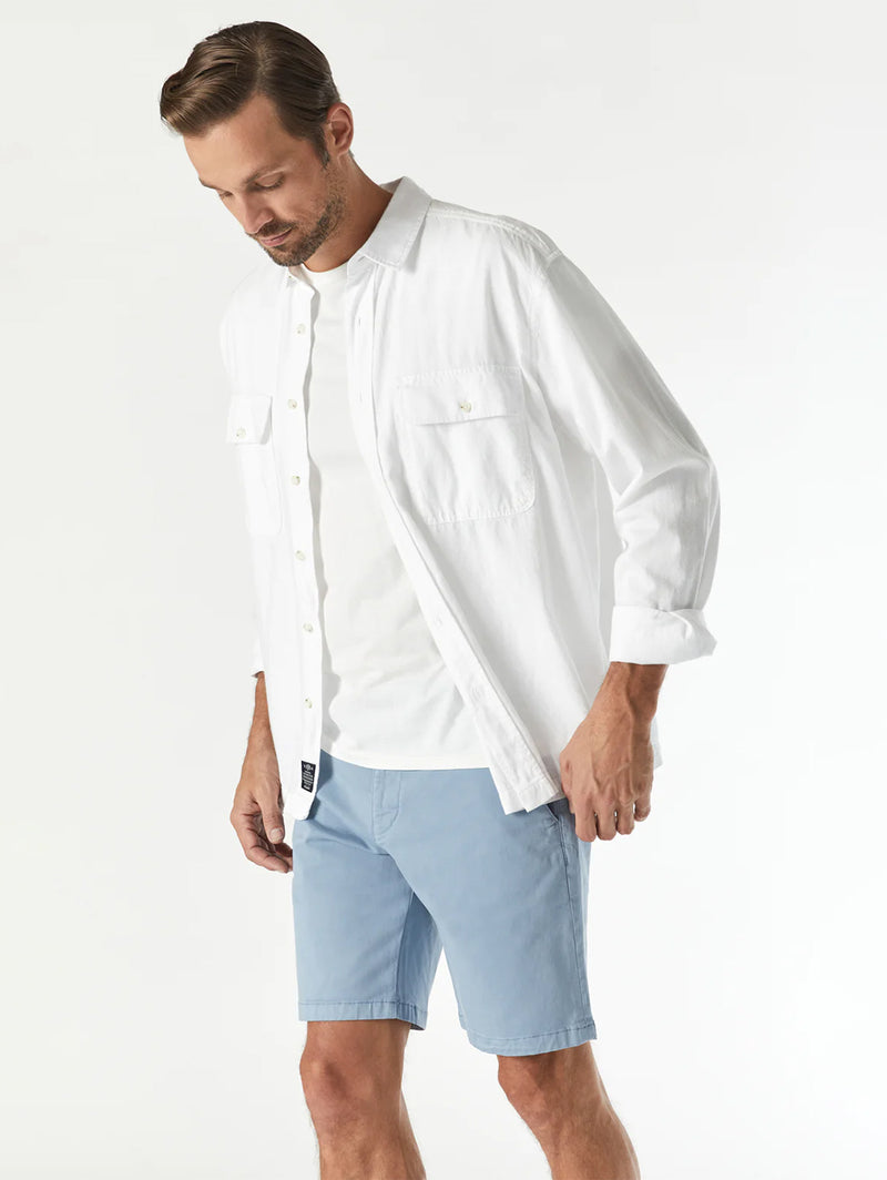 Jacob Crop Short - Mountain Spring Twill-Mavi-Over the Rainbow