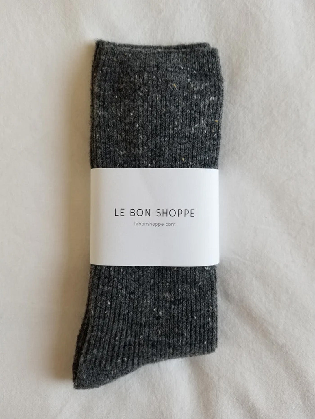 Snow Socks - Snow Charcoal-LE BON SHOPPE-Over the Rainbow
