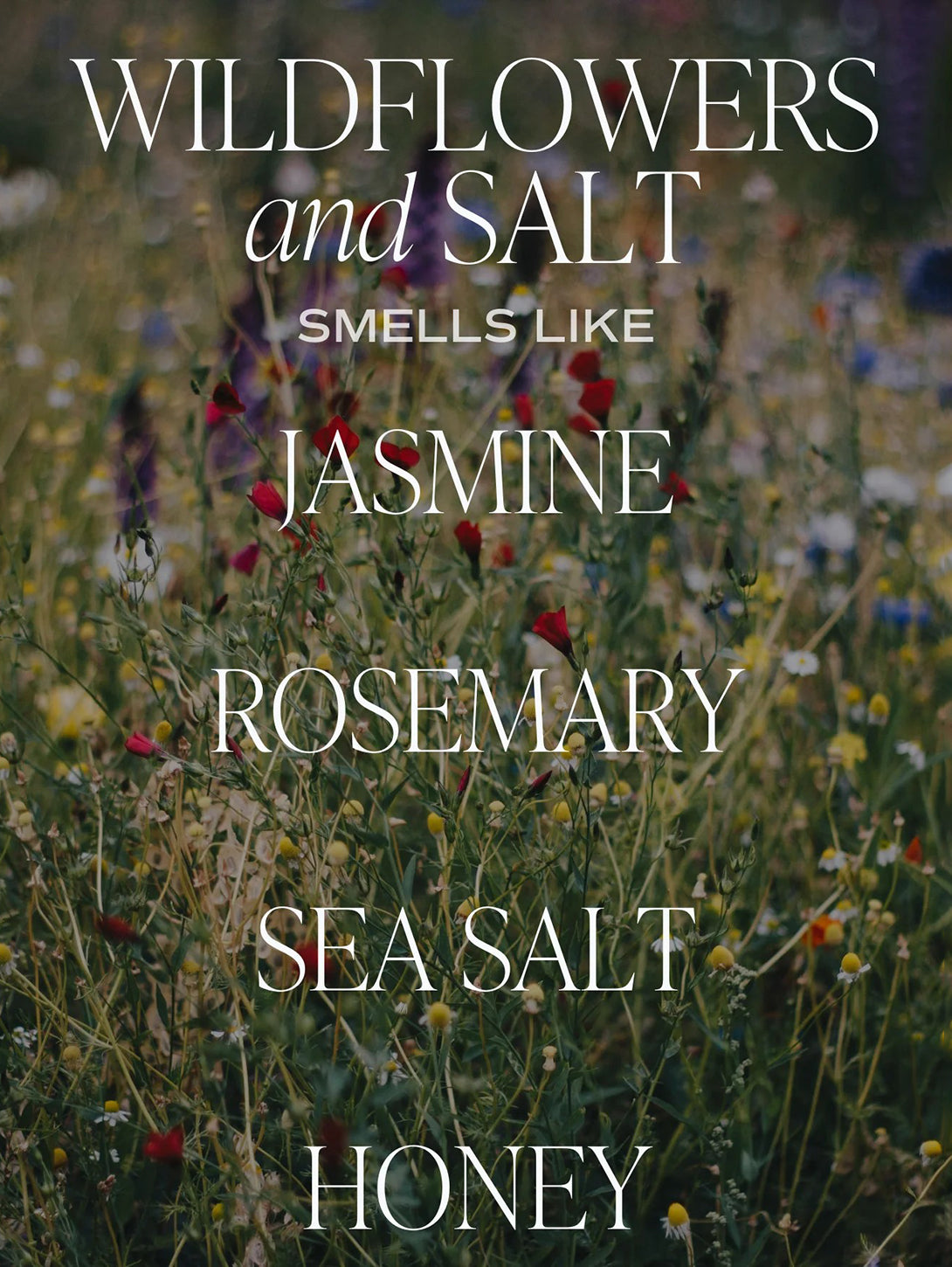 Amber Soy Candle - Wildflowers-SWEET WATER DECOR-Over the Rainbow