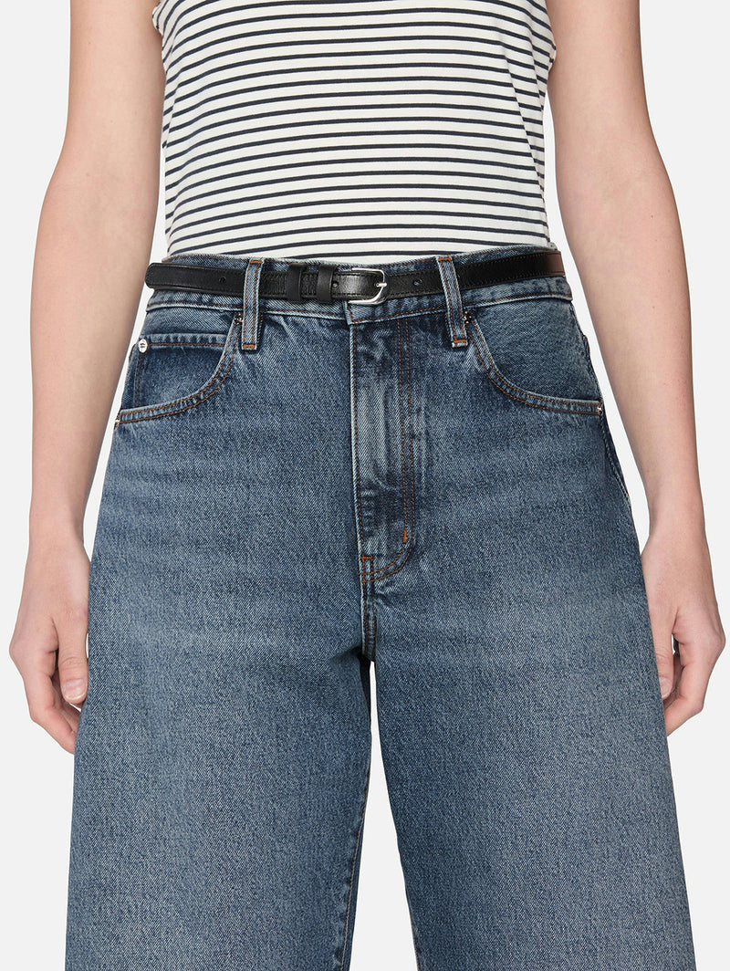 The Bubble Crop -  Knock Out Raw Fray