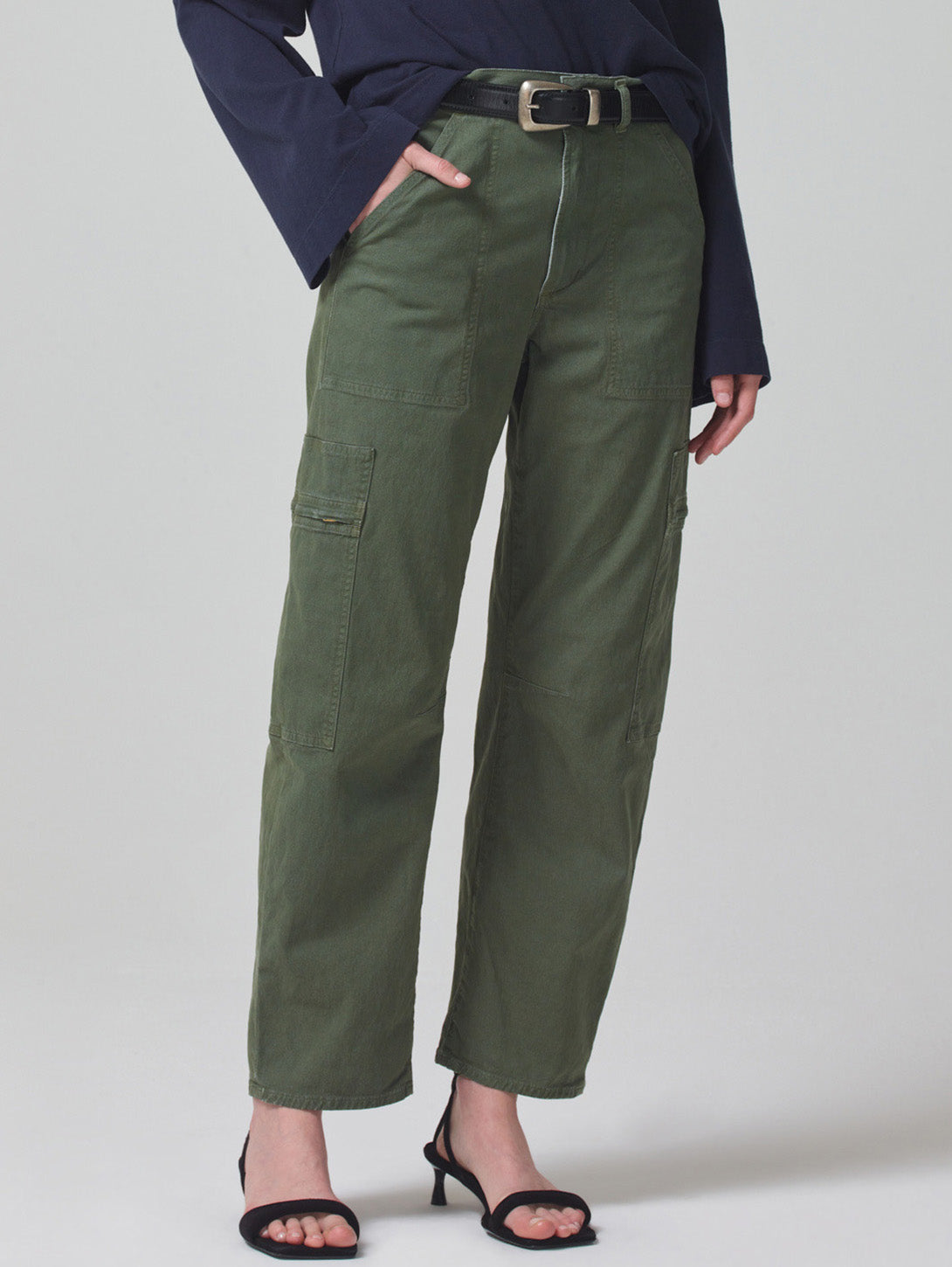 CITIZENS OF HUMANITY | Marcelle Low Slung Easy Cargo Pant - Surplus ...