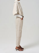 Marcelle Low Slung Easy Cargo Pant - Burnished Quartz-Citizens of Humanity-Over the Rainbow
