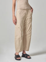 Marcelle Low Slung Easy Cargo Pant - Taos Sand-Citizens of Humanity-Over the Rainbow