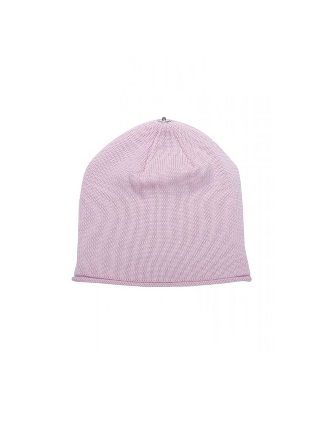 Glossy Knit Hat - Petal Pink-Lindo F-Over the Rainbow
