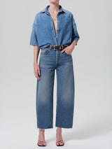 Ayla Raw Crop Jean - Telegraph