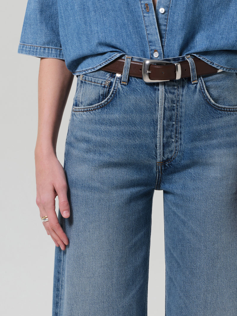 Ayla Raw Crop Jean - Telegraph