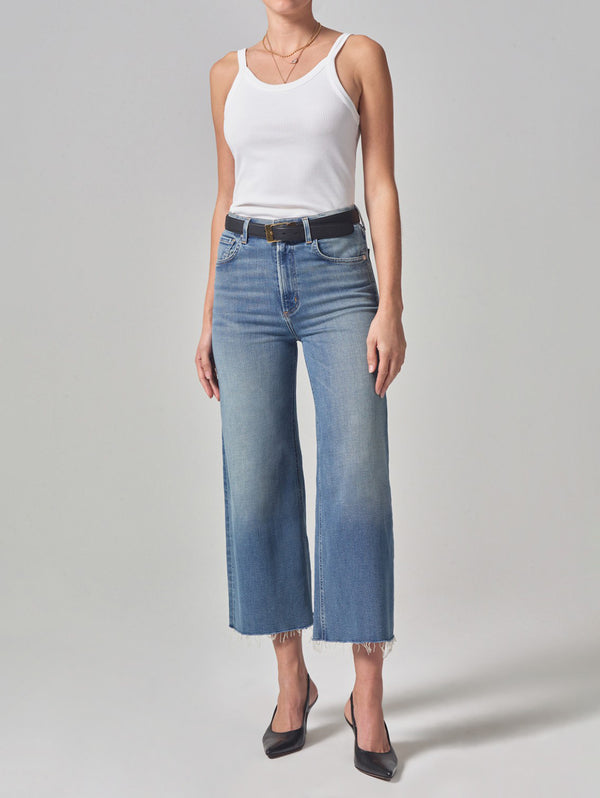 CITIZENS OF HUMANITY, Lyra Crop Wide Leg Jean - Abliss