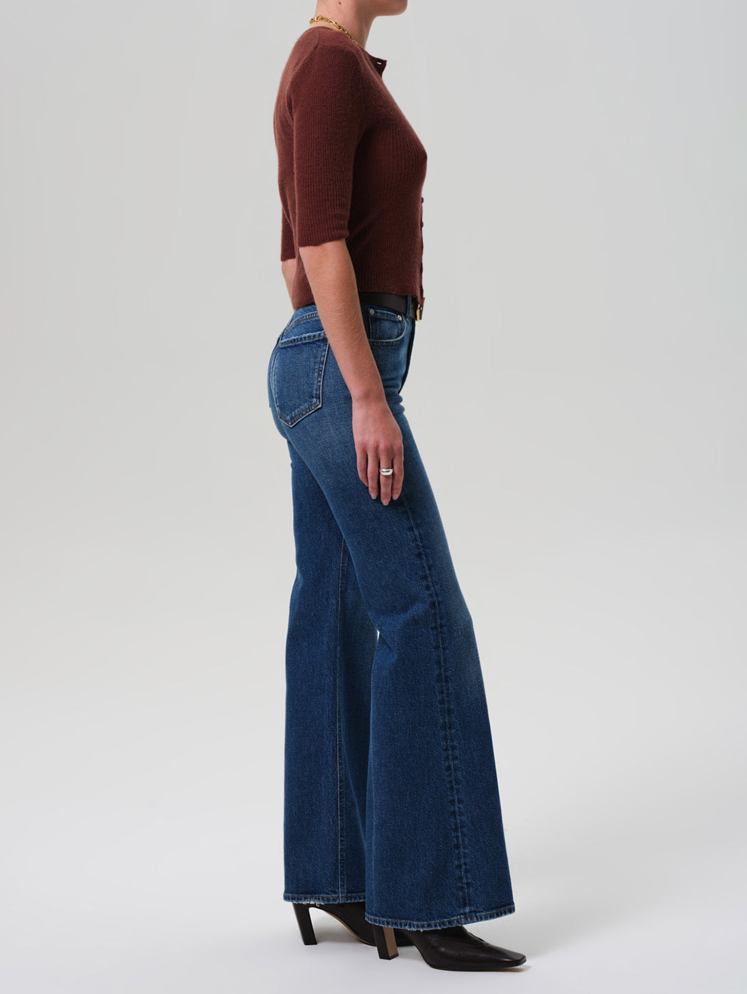 パンツ CITIZENS OF HUMANITY SUPER FLARE DENIM Citizens of Humanity - Kimberly 70s Flare in Cruise – Blond