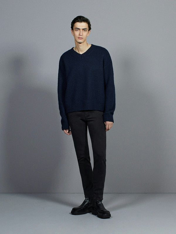 L'Homme Slim Jean - Noir-FRAME-Over the Rainbow