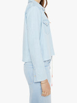 The Super Ex's Crop Step Fray Shirt - No End In Sight-Mother-Over the Rainbow