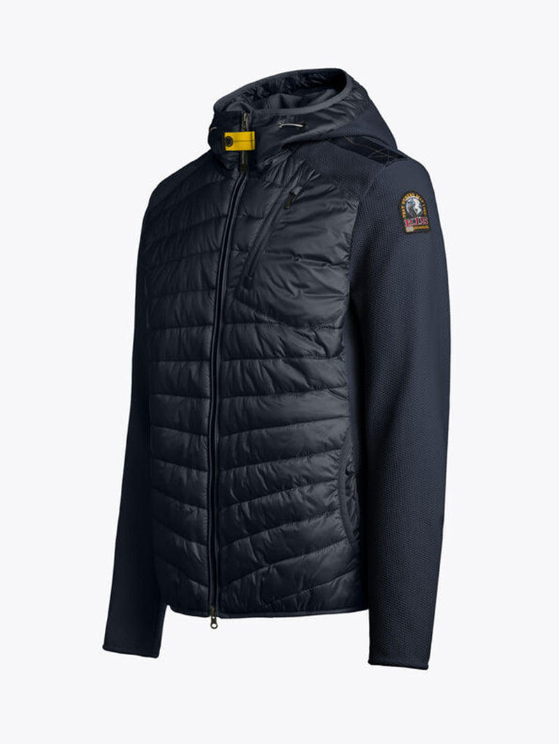 Nolan Hooded Jacket - Navy-PARAJUMPERS-Over the Rainbow