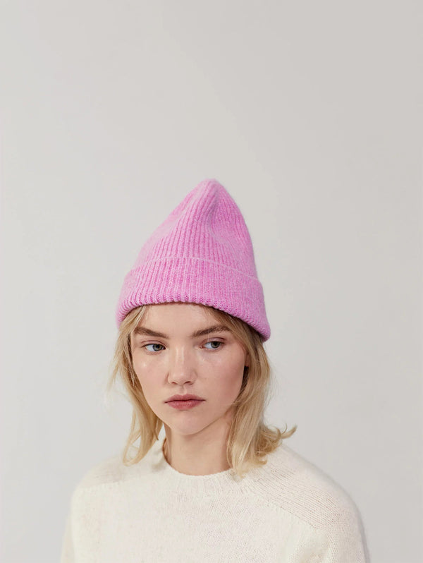 Classic Angora Beanie - Taffy-LE BONNET-Over the Rainbow