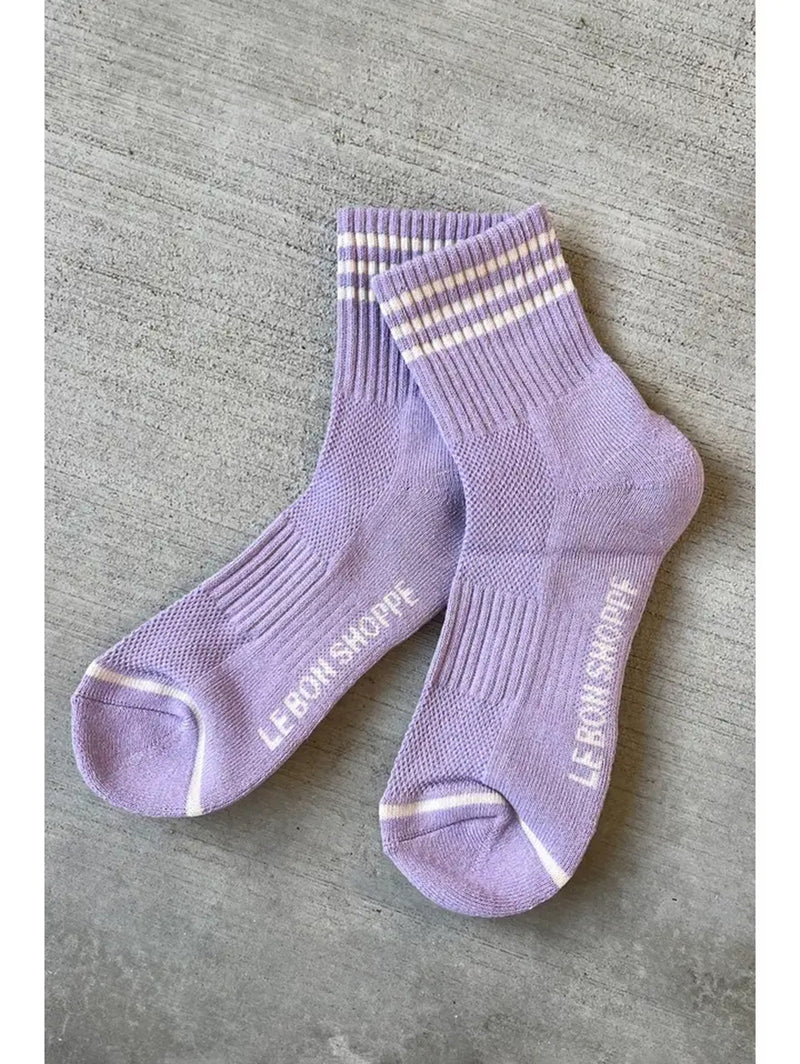 Girlfriend Socks - Iris-LE BON SHOPPE-Over the Rainbow