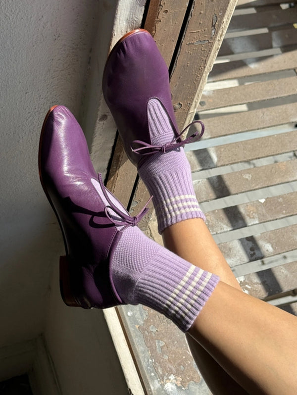 Girlfriend Socks - Iris-LE BON SHOPPE-Over the Rainbow