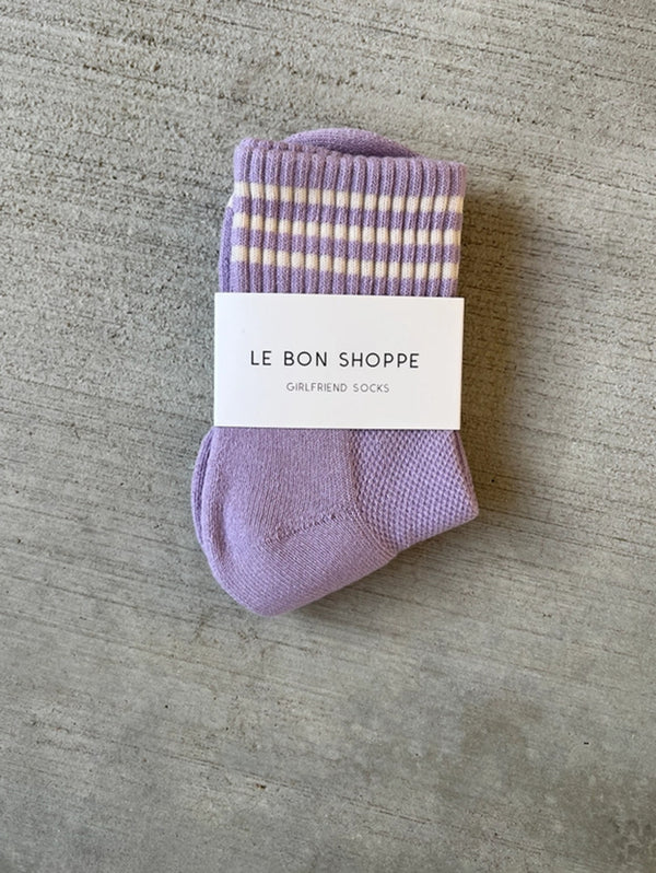 Girlfriend Socks - Iris-LE BON SHOPPE-Over the Rainbow