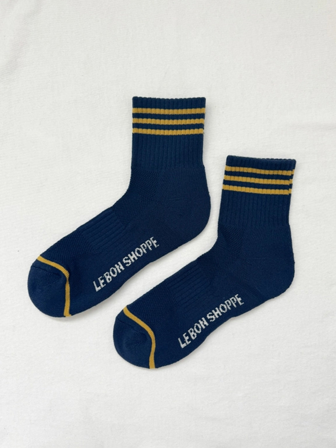 Girlfriend Socks - Navy-LE BON SHOPPE-Over the Rainbow