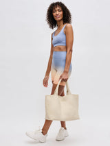 Sky's The Limit Large Tote - Cream-SOL + SELENE-Over the Rainbow