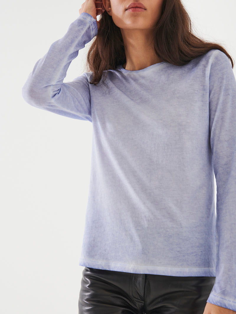 Long Sleeve Tee - Cloudy Sky-Patrick Assaraf-Over the Rainbow