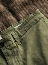 The Nail Cargo Stretch Oxford - Dark Green-HIROSHI KATO-Over the Rainbow