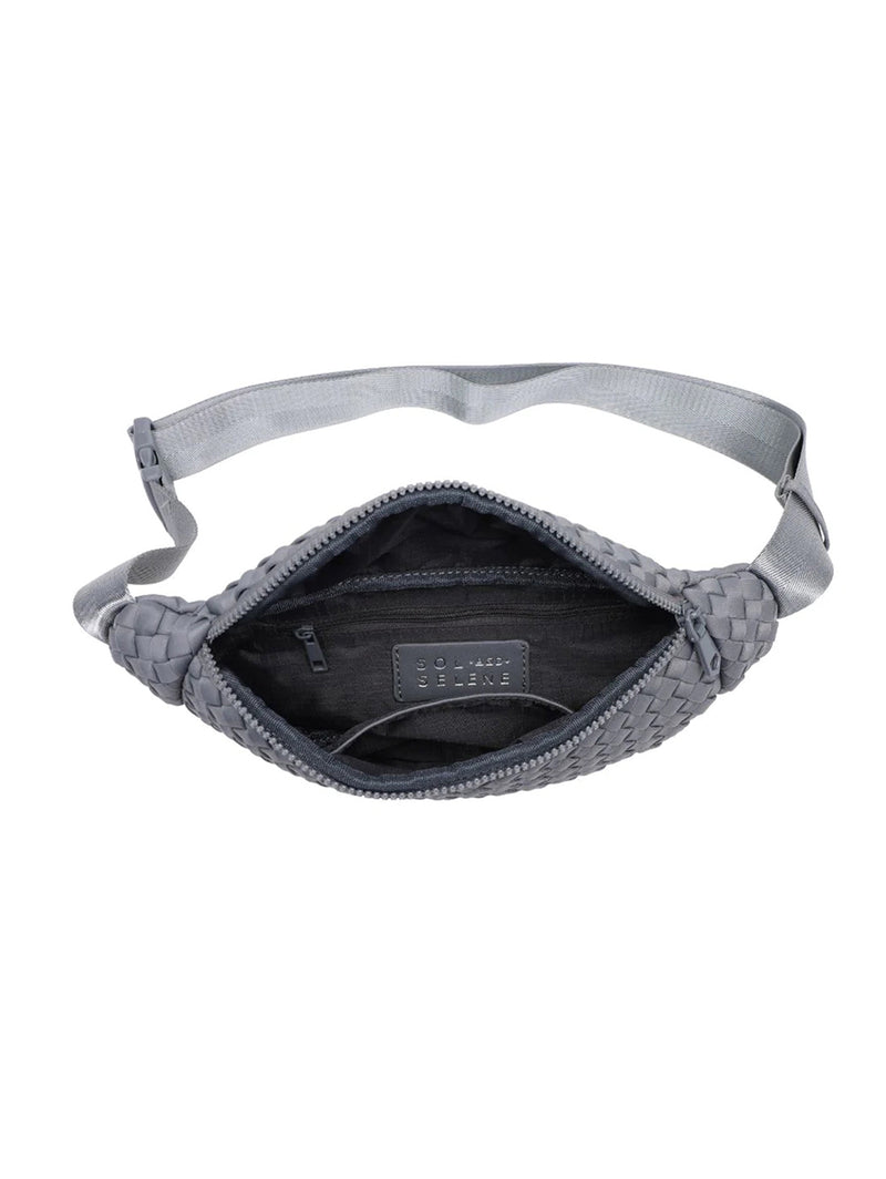 Aim Belt Bag - Grey-SOL + SELENE-Over the Rainbow