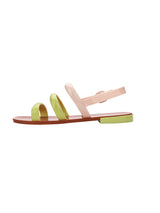 Essential Wave Sandal - Brown Yellow-MELISSA-Over the Rainbow