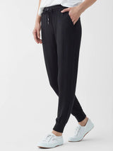 Dream Slub Jogger - Black-SPLENDID-Over the Rainbow