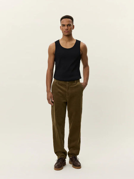 LES DEUX | Kody Corduroy Pants - Military Olive | Over the Rainbow