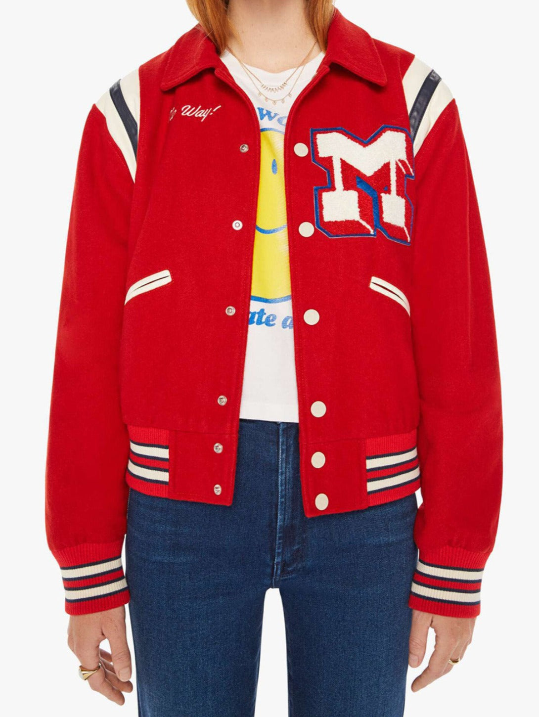MOTHER | The Team Spirit Jacket - Sidelines | Over The Rainbow Canada ...