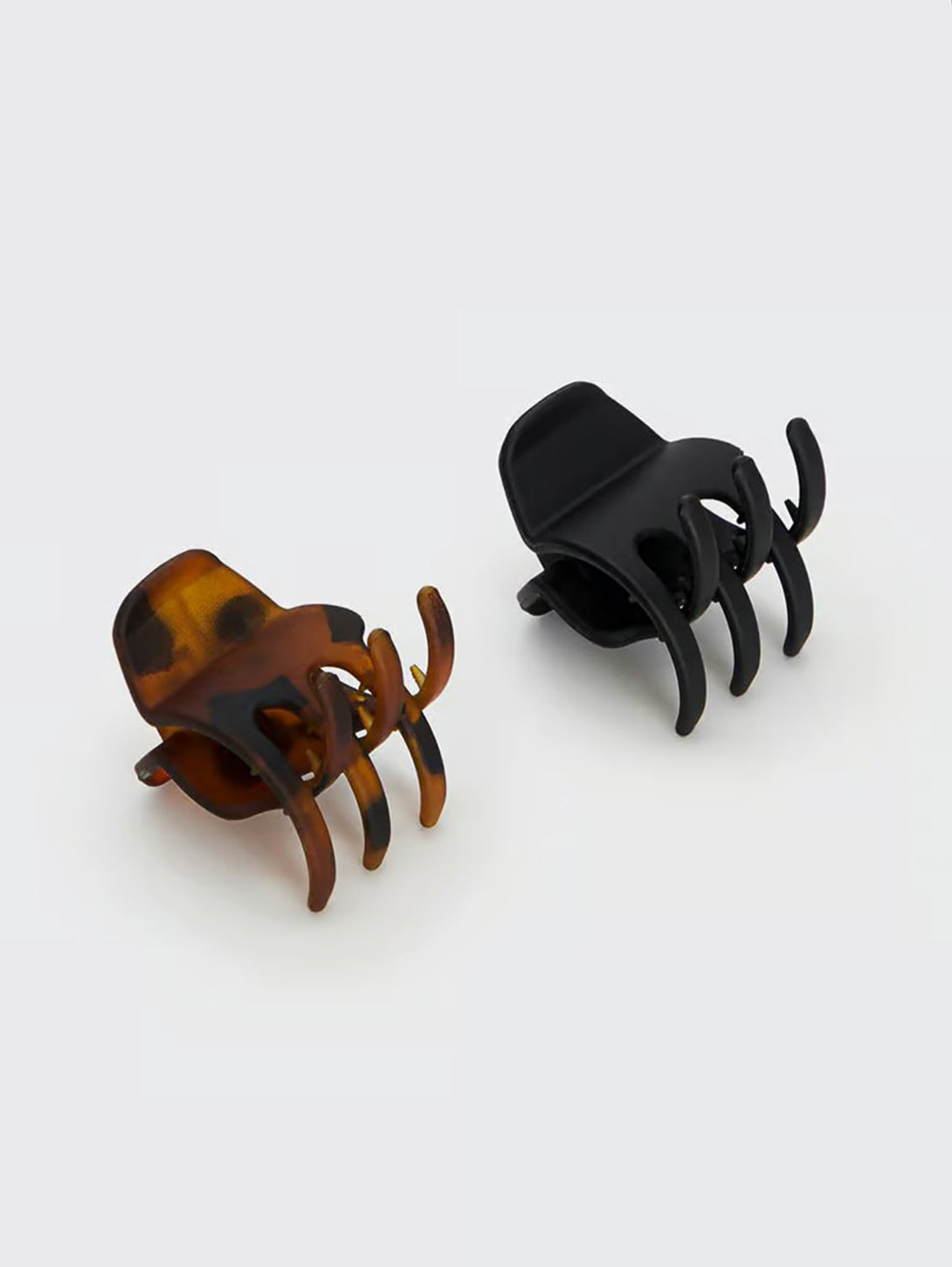 Medium Claw Clips -Black Tort-KITSCH-Over the Rainbow