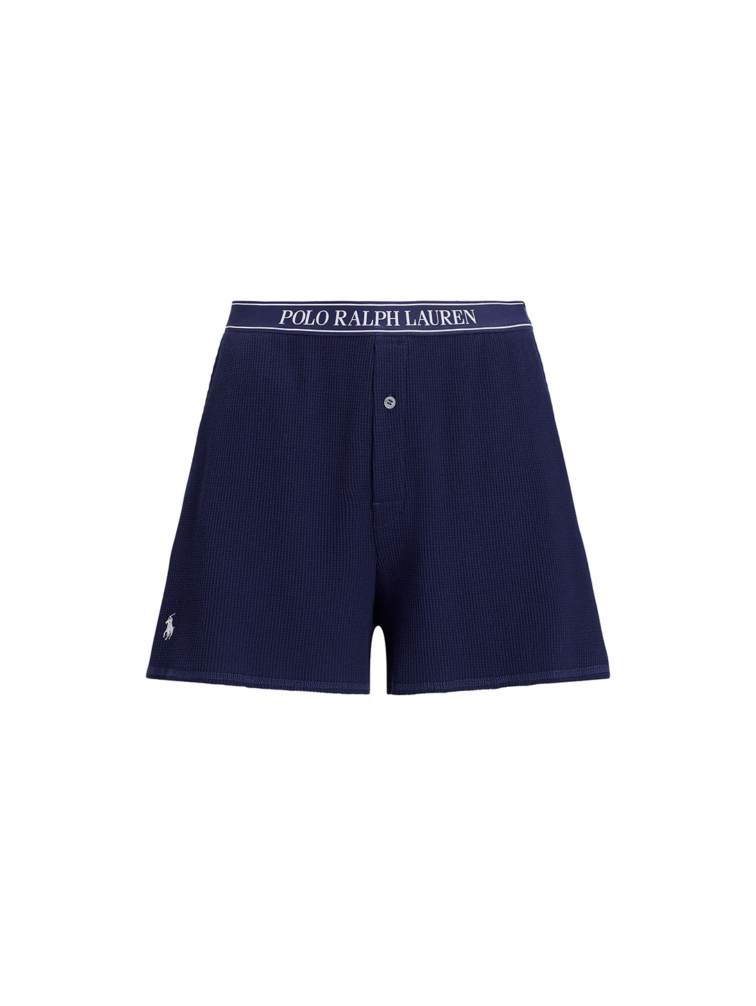Waffle Boxer Short - Navy-POLO by RALPH LAUREN-Over the Rainbow