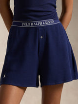 Waffle Boxer Short - Navy-POLO by RALPH LAUREN-Over the Rainbow