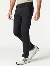 Johnny Twill Chino Pant - Black Sateen Twill-Mavi-Over the Rainbow