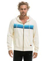 5 Stripe Hoodie - Vintage White-AVIATOR NATION-Over the Rainbow