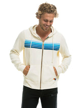 5 Stripe Hoodie - Vintage White-AVIATOR NATION-Over the Rainbow