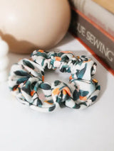 Organic Cotton Hair Scrunchie - Sage Citrus