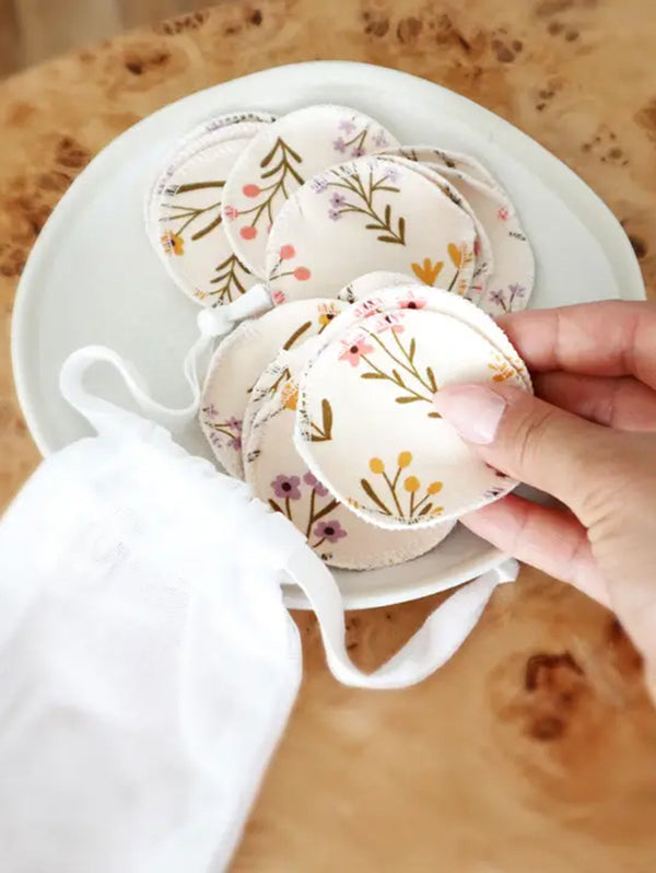 Organic Cotton Rounds - Cream Bouquets