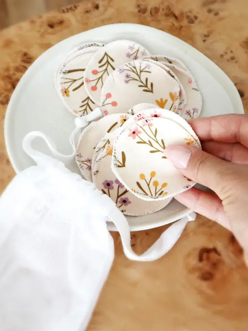 Organic Cotton Rounds - Cream Bouquets