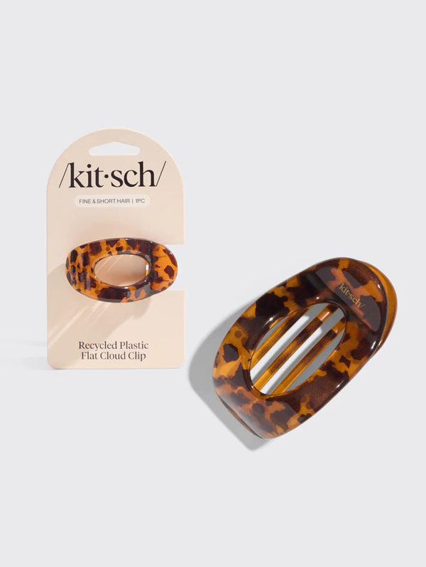 Recycled Small Flat Cloud Clip - Tort