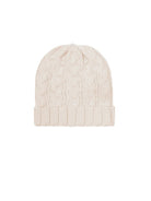 Charlie Cable Knit Hat - Ivory-Lindo F-Over the Rainbow