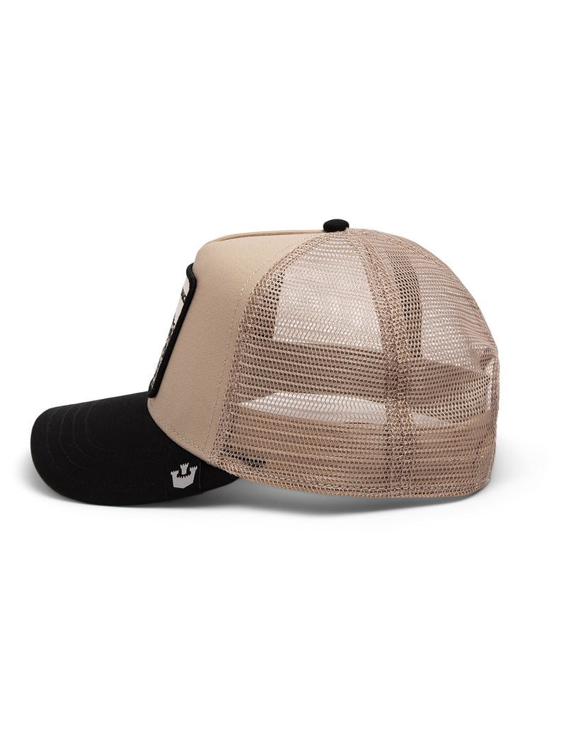 The Snow Leopard Hat - Taupe-GOORIN BROTHERS-Over the Rainbow