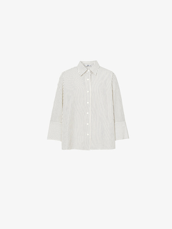 The Light Shirt - Ecru-MEILLEUR MOMENT-Over the Rainbow