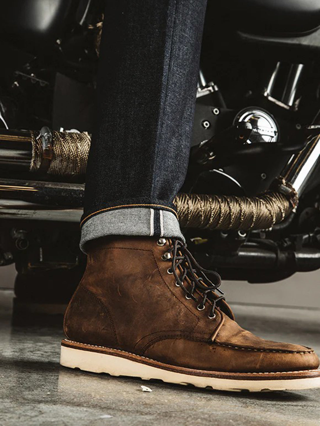 The Hammer Straight Jean - Indigo One Wash-HIROSHI KATO-Over the Rainbow