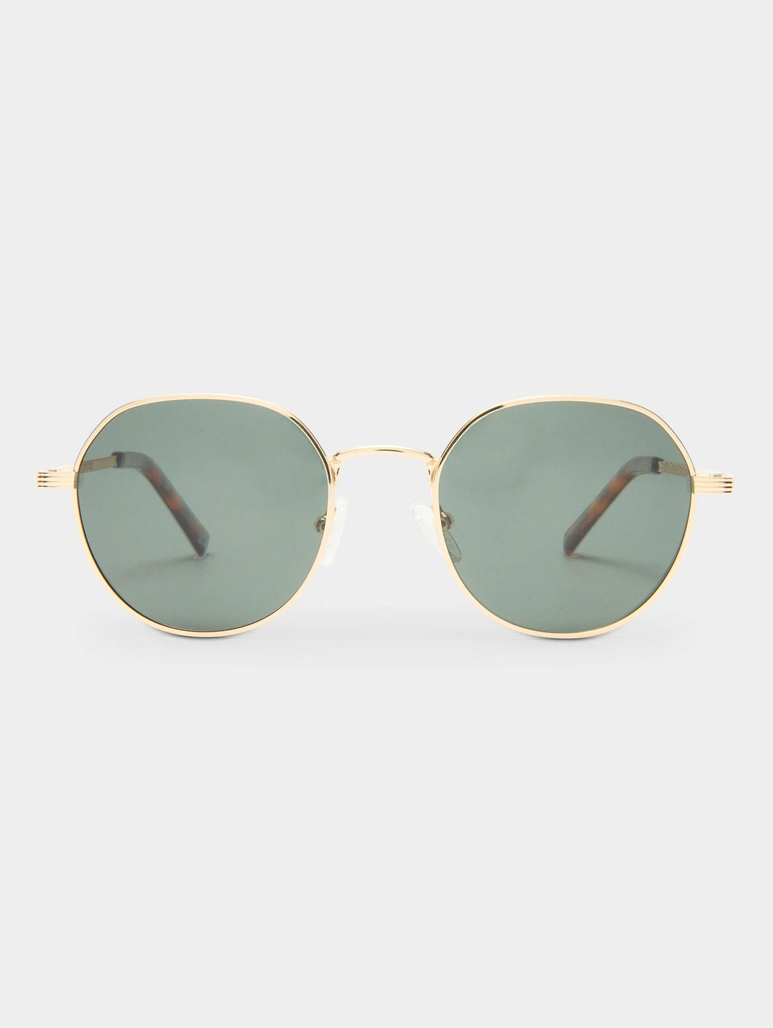 Odyssey Sunglasses - Gold Khaki Mono Polarized-LE SPECS-Over the Rainbow