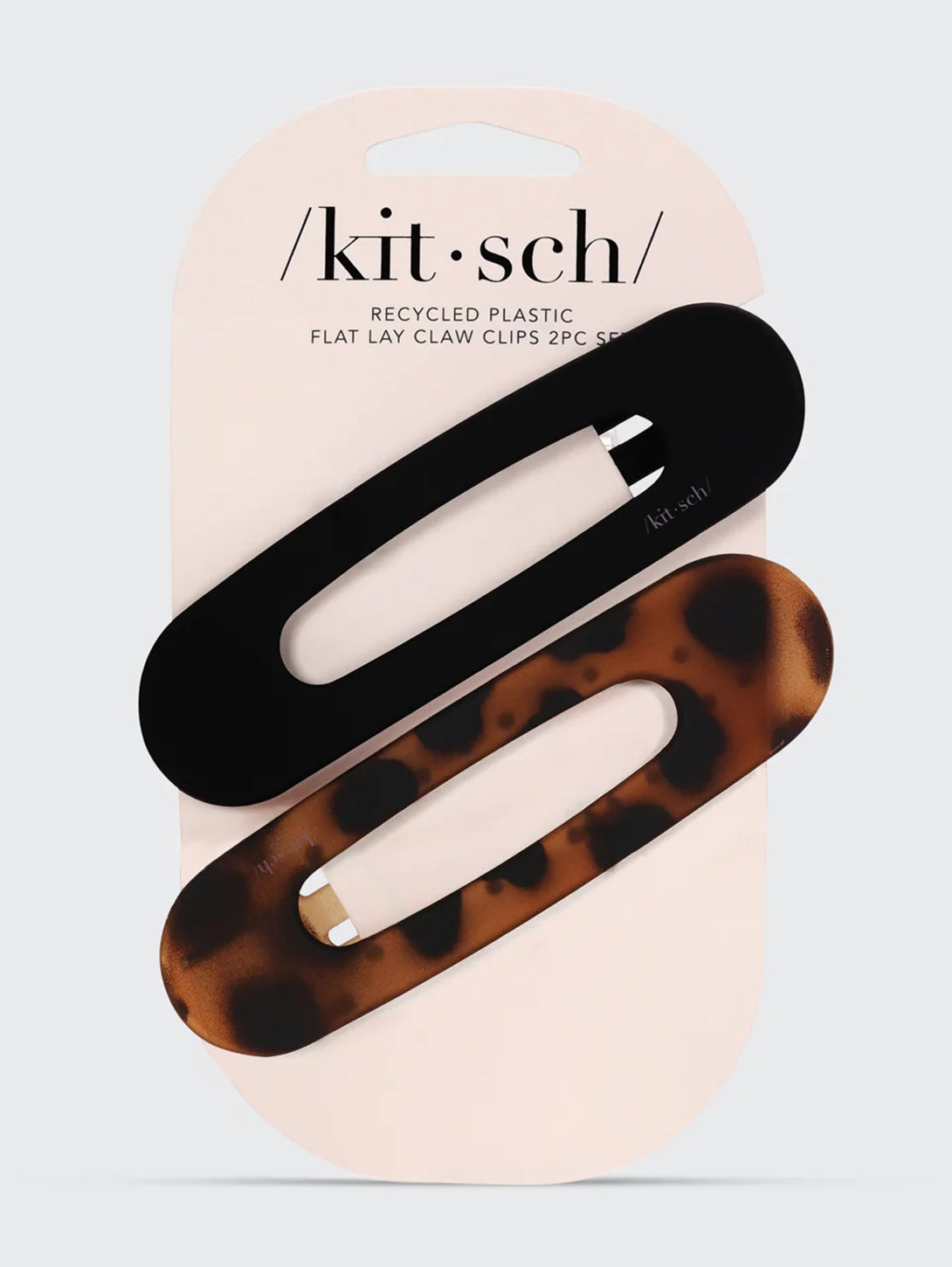 Flat Lay Claw Clip Set - Black/Tort-KITSCH-Over the Rainbow