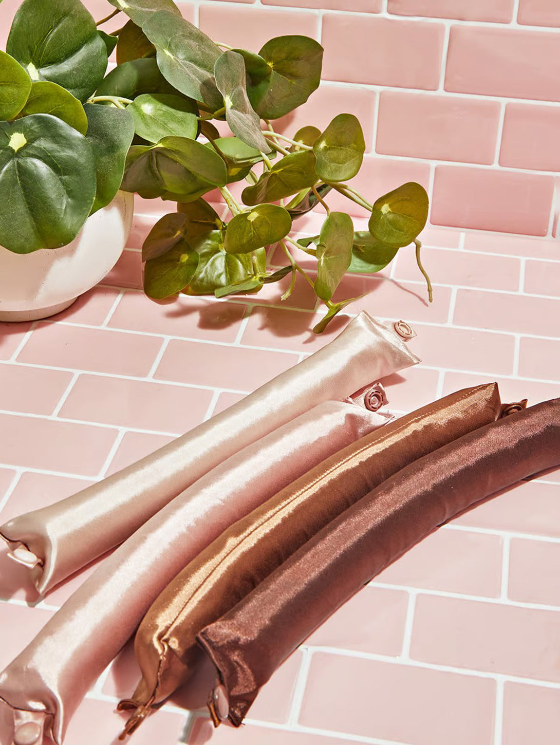 Satin Jumbo Flexi Rods - Rosewood-KITSCH-Over the Rainbow